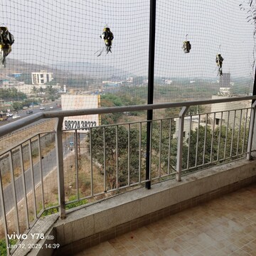 Balcony in 2 BHK Apartment at Passiflora Avenue, Bavdhan – for Rent