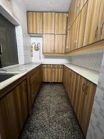 Kitchen in 2 BHK Builder Floor at Greater Kailash I – for Rent