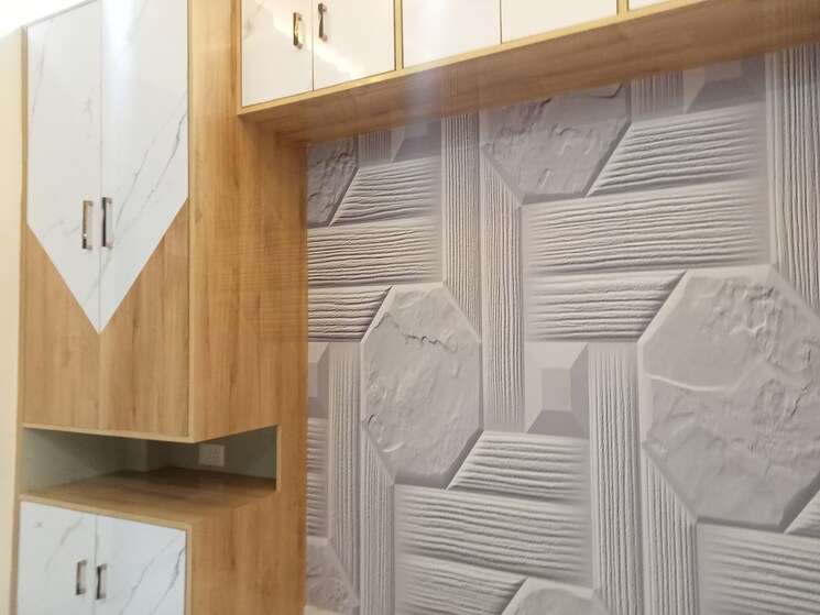 Kitchen, mahavir enclave 1 3 Bedroom 900 Sq.Ft. Builder Floor In Mahavir Enclave 1 Delhi 8113174