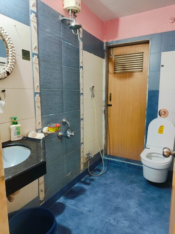 Bathroom in 2 BHK Apartment at STG Marigold Siddheshwar Garden, Dhokali – for Rent