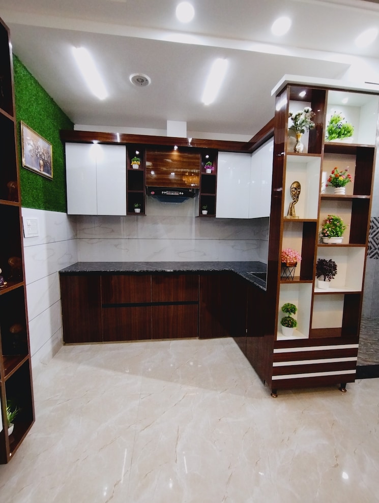 Kitchen, mohan garden 2 Bedroom 600 Sq.Ft. Builder Floor In Mohan Garden Delhi 8113212