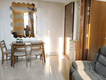 Living Room in 2 BHK Apartment at One Hiranandani Park, Ghodbunder Road – for Sale