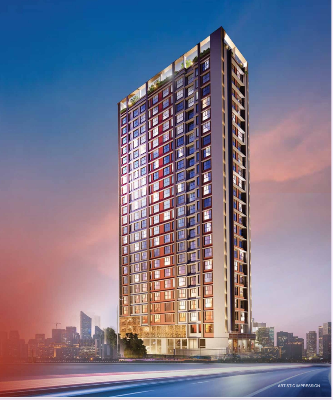 2 BHK Apartment For Sale in Aksha