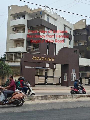 3 BHK Apartment – Exterior View View at Solitaire Residency Hennur Road, Hennur Road - for Sale