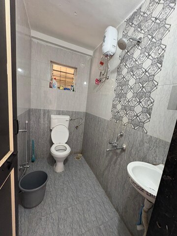 Bathroom in 1 BHK Apartment at Wadgaon Sheri – for Rent