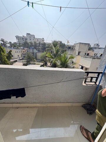 Balcony in 1 BHK Apartment at Wadgaon Sheri – for Rent
