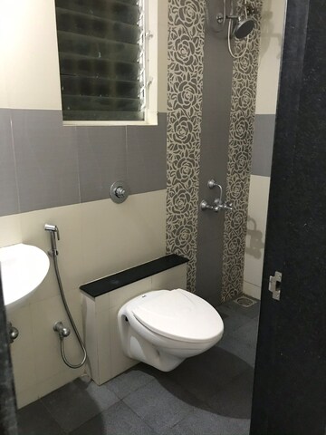 Bathroom in 2 BHK Apartment at Lakshadeep Coconest Pimple, Pimple Saudagar – for Rent