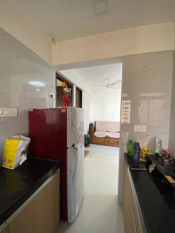 Kitchen in 1 BHK Apartment at Hirani Om Sukhkarta Heights, Vikhroli East – for Rent