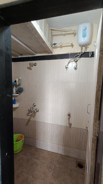Bathroom in 1 BHK Apartment at Sapphire Lakeside, Powai – for Rent