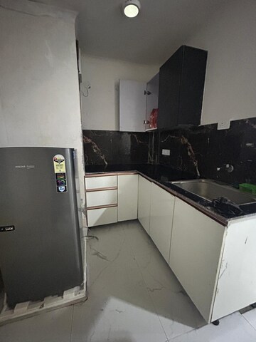 Kitchen in 1 BHK Builder Floor at Freedom Fighters Enclave – for Rent
