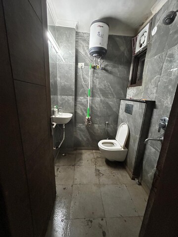 Bathroom in 1 BHK Builder Floor at Freedom Fighters Enclave – for Rent