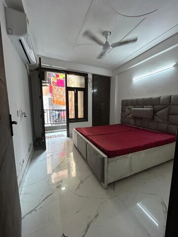 Bedroom in 1 BHK Builder Floor at Freedom Fighters Enclave – for Rent