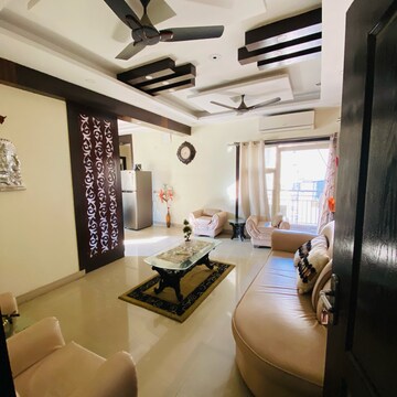 Living Room in 3 BHK Apartment at Aims Golf City, Noida Central – for Rent
