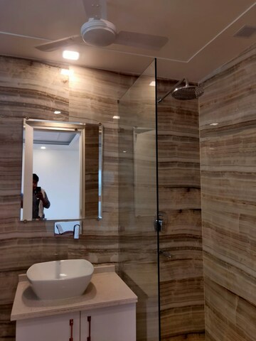 Bathroom in 4 BHK Builder Floor at BP Homes, Sector 85 – for Rent