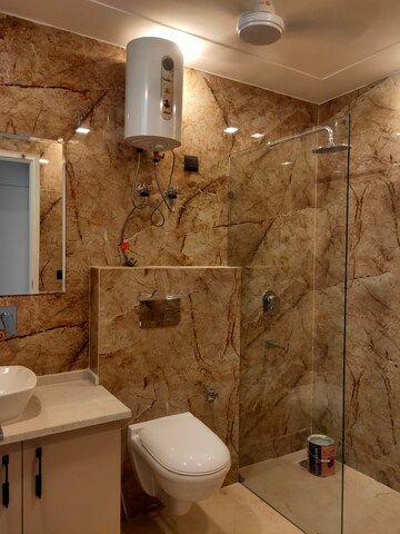 Bathroom in 4 BHK Builder Floor at BP Homes, Sector 85 – for Rent