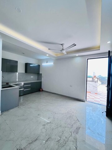 Kitchen in 2 BHK Builder Floor at Freedom Fighters Enclave – for Rent