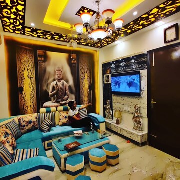 Bedroom in 3 BHK Builder Floor at Rohini Sector 25 – for Sale