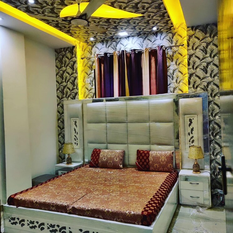 Bedroom, rohini sector 25 3 Bedroom 950 Sq.Ft. Builder Floor In Rohini Sector 25 Delhi 8113497