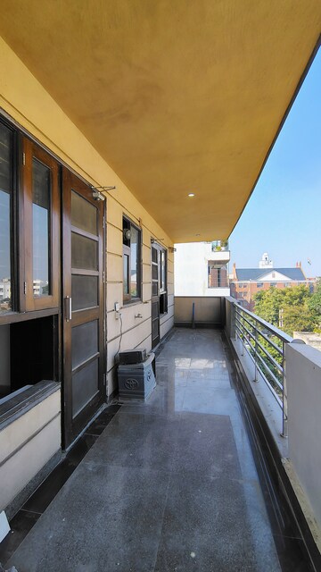 Balcony in 3 BHK Builder Floor at M3M Atrium, Sector 57 – for Rent