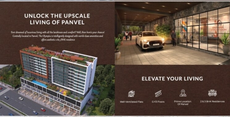 Exterior View, khandeshwar 3 Bedroom 964 Sq.Ft. Apartment In Khandeshwar Navi Mumbai 8113518