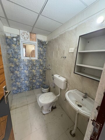 Bathroom in 2 BHK Apartment at Sector 37d – for Rent