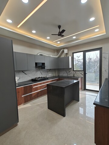 Kitchen in 4 BHK Builder Floor at Ansal Sushant Lok I, Sector 43 – for Sale