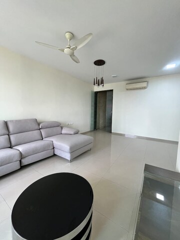 Living Room in 2.5 BHK Apartment at Oberoi Realty Woods, Goregaon East – for Rent