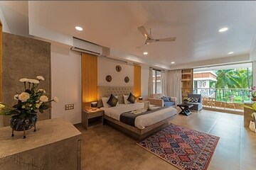Living Room in 3 BHK Villa at Arpora – for Rent