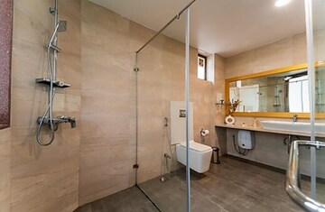 Bathroom in 3 BHK Villa at Arpora – for Rent