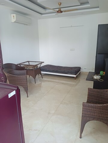 Master Bedroom in 1 RK Independent House at RWA Apartments Sector 53, Sector 53 – for Rent