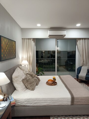 Living Room in 3.5 BHK Apartment at Godrej Riverine, Sector 44 – for Sale
