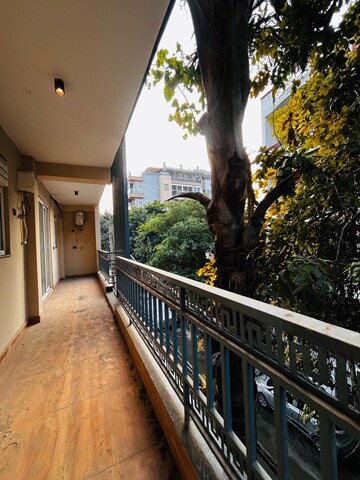 Balcony in 3 BHK Apartment at Saket – for Rent