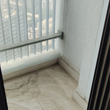 Balcony in 3 BHK Apartment at Malad West – for Rent