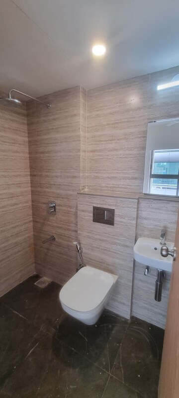 Bathroom in 1 BHK Apartment at Lodha Unica, Jogeshwari West – for Rent