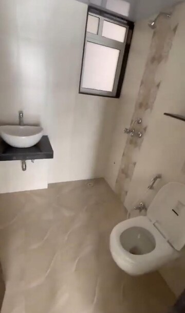 Bathroom in 1 BHK Apartment at DB Orchid Ozone, Dahisar East – for Rent