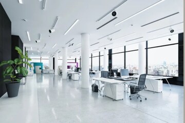 Team Area in  Office Space at Kohinoor World Tower, Chinchwad – for Rent