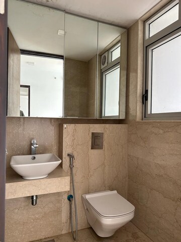 Bathroom in 2 BHK Apartment at Lodha Venezia, Parel – for Rent