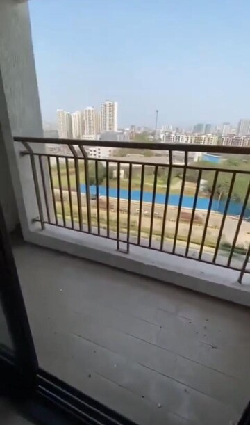 Balcony in 1 BHK Apartment at DB Orchid Ozone, Dahisar East – for Rent
