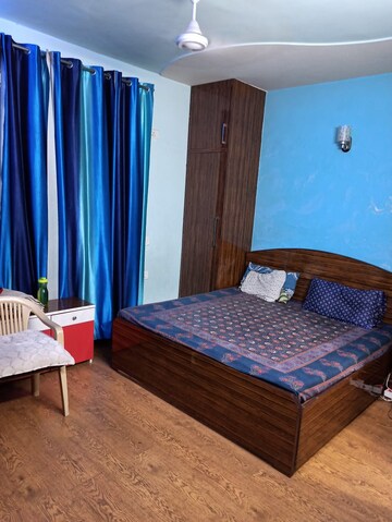Bedroom in 2 BHK Builder Floor at RPS Palm Drive, Sector 88 – for Rent