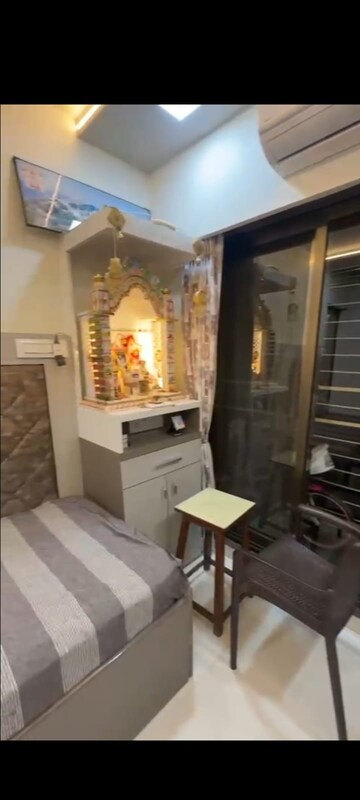 Living Room in 2 BHK Apartment at Acme Ozone, Manpada – for Sale