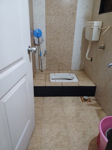 Bathroom in 2 BHK Apartment at Ghansoli Sector 6 – for Rent