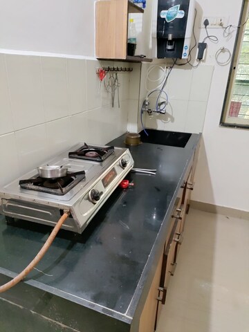 Kitchen in 1 BHK Apartment at Hiranandani Garden Blue Bell, Powai – for Rent