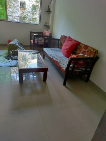Living Room in 1 BHK Apartment at Hiranandani Garden Blue Bell, Powai – for Rent