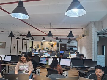 Team Area in  Office Space at Hubtown Viva, Jogeshwari East – for Rent