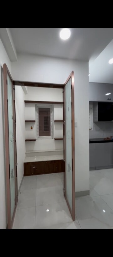 Bathroom in 3 BHK Apartment at Poulomi Avante, Kokapet – for Rent