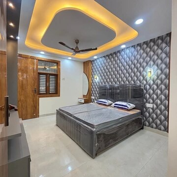 Bedroom in 3 BHK Builder Floor at Mahavir Enclave 1 – for Sale