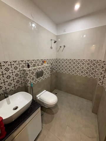 Bathroom in 1 BHK Apartment at Royal Oxford Street, Ambala Highway – for Rent