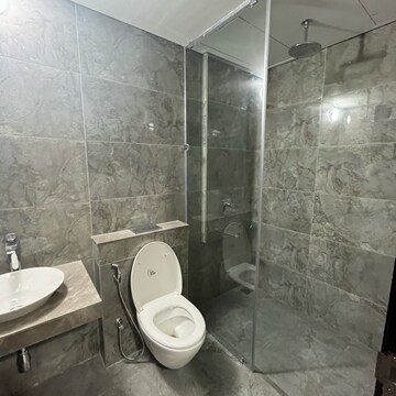 Bathroom in 3 BHK Apartment at Oberoi Sky City, Khande Rao Dongari – for Rent