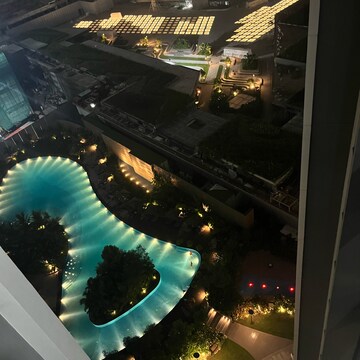 3 BHK Apartment – Exterior View View at Oberoi Sky City, Khande Rao Dongari - for Rent