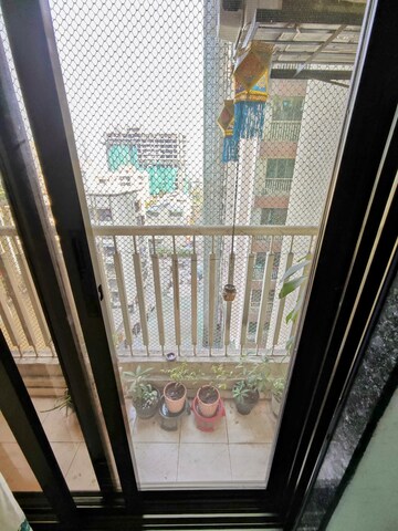 Balcony in 1 BHK Apartment at Venkatesh Jyoti Breeze, Mira Road – for Rent